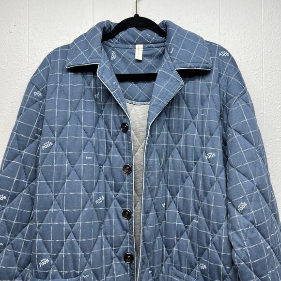 Fashion Womens Quilted Knit Jacket 4XL Pockets Warm Cozy Outdoors Casual Errands - Picture 3 of 12